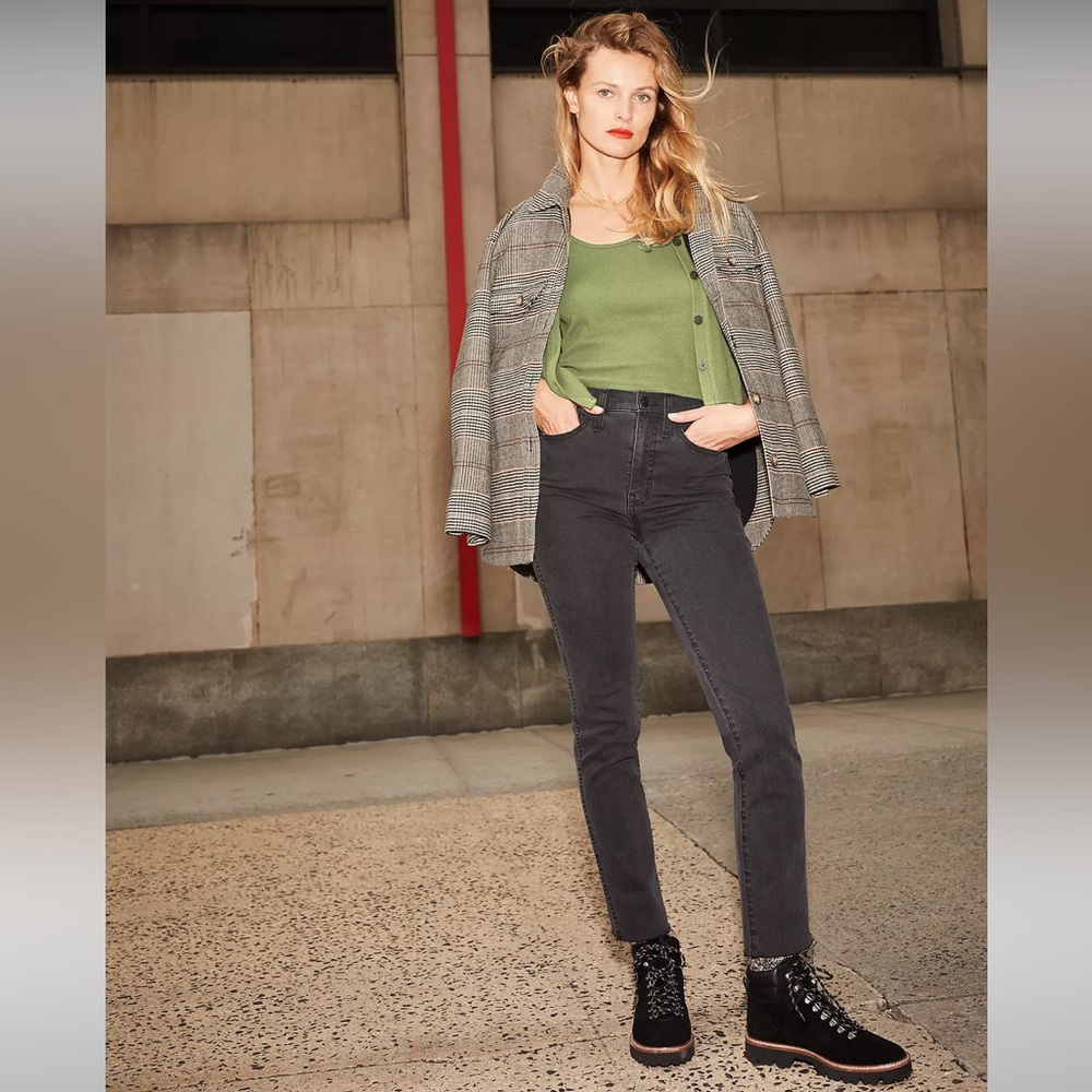 Madewell Jeans with Raw-Hem